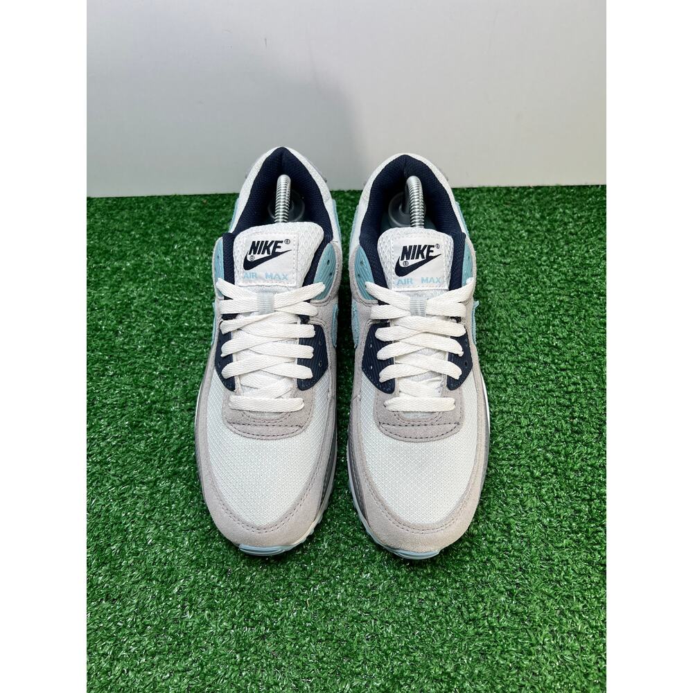 Nike Air Max 90 Pure Platinum Warm Blue DM0029-003 Size 8.5 - Picture 3 of 9